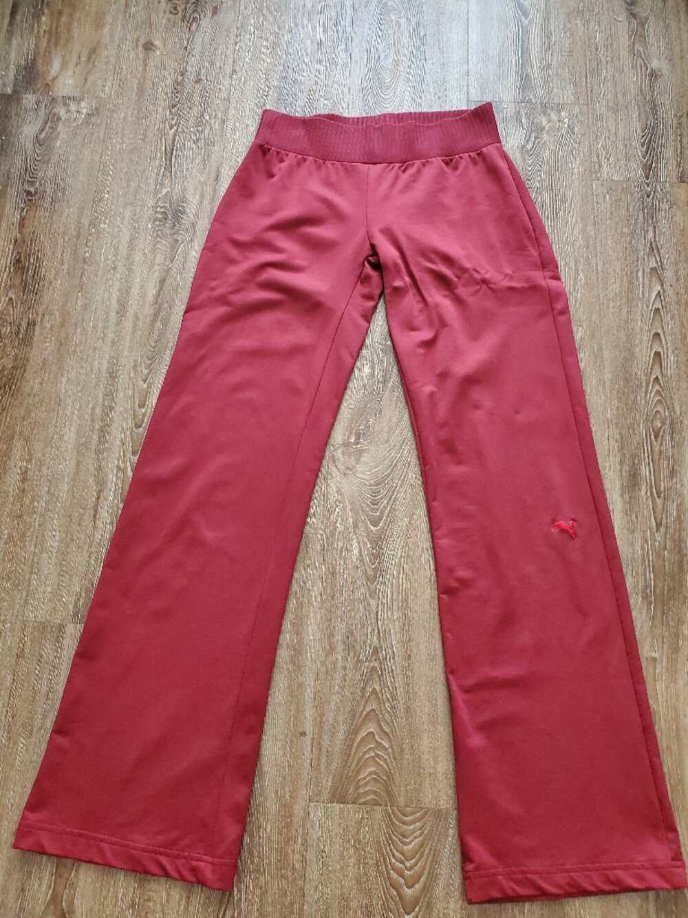 PUMA Athletic Pants Women's Size SMALL RED